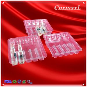 Buy cheap Eco Friendly Transparent PET Ampoule Packaging Tray 10ml Vial Box from wholesalers