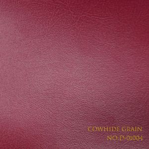 China Cowhide Grain PVC Coated Paper Waterproof And Not Easily Damaged on sale