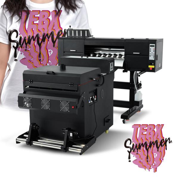 Buy cheap Roll to Roll Plate Type DTF Printer 24 Inch Digital Printing Machine for T-Shirt Printing from wholesalers