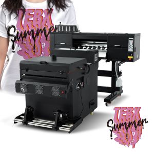 Buy cheap Roll to Roll Plate Type DTF Printer 24 Inch Digital Printing Machine for T-Shirt Printing from wholesalers