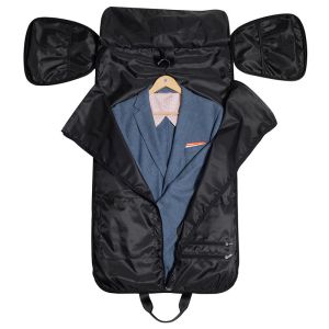 Buy cheap Black Garment Weekender Bag With Detachable Adjustable Shoulder Strap from wholesalers