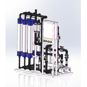 Buy cheap 6T Per Hour Ultrafiltration Purification System For Water Treatment Plant from wholesalers