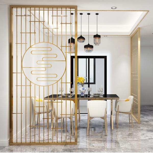 Buy cheap Customized Screen Double Sided Partition Screen Room Divider Aluminum Stainless Steel from wholesalers