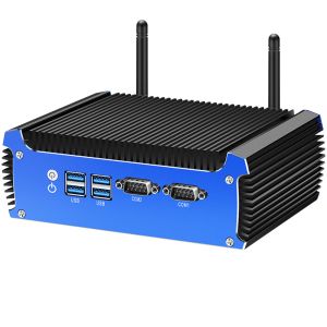 Buy cheap Dual LAN Dual COM Intel Fanless Mini PC With DDR3 RAM Up To 8GB Linux And mSATA from wholesalers