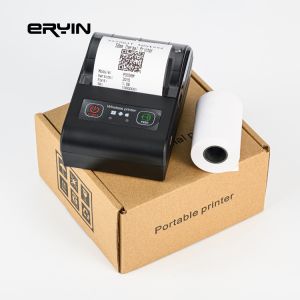 Portable 58mm Wireless Thermal Receipt Printer with Max. Resolution 203 Dots