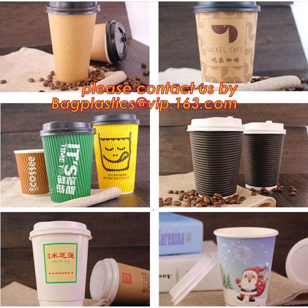 Buy cheap natural coffee cup,printed paper cup,tea cup and saucer, New Style Custome Printed Double Wall Paper Coffee Cups with Li from wholesalers
