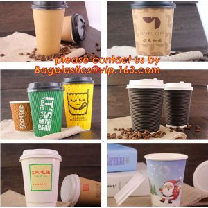 Buy cheap natural coffee cup,printed paper cup,tea cup and saucer, New Style Custome Printed Double Wall Paper Coffee Cups with Li from wholesalers