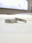 Buy cheap Striped Women13 Men19 Custom Made Diamond Engagement Rings from wholesalers