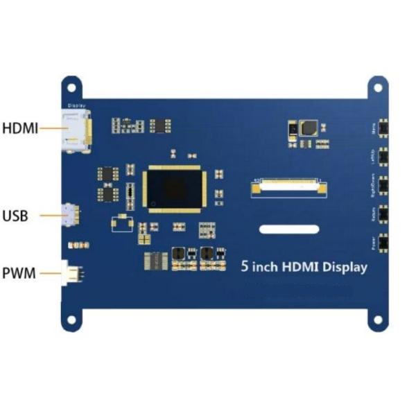 Hdmi Interface 5 Inch Tft Lcd Display Capacitive Resistive Touch Raspberry Pi Os