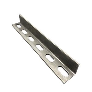 Buy cheap 41x41 Electrical Galvanized Perforated Strut Angle Channel Rail from wholesalers