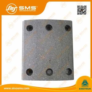 Buy cheap WG9100440027A  Brake Lining Front Sinotruk Howo Truck Chassis Spare Parts from wholesalers