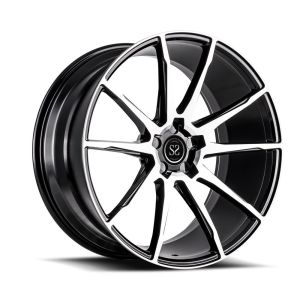 Buy cheap 22x10 2-PC Polish+Gloss Black Ranger Rover Wheels For Discovery from wholesalers