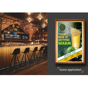 Gallery Wooden Signage For Smart Digital Photo Frame