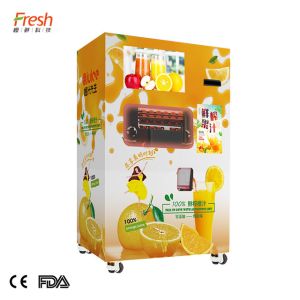 Buy cheap fresh saimon orange squeeze vending machine fruit vending machine from wholesalers