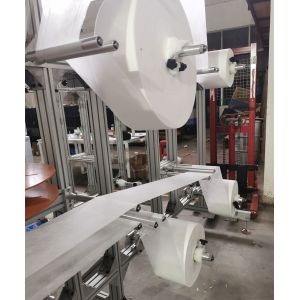 Folding Nose Strip Antivirus Non Woven Mask Making Machine