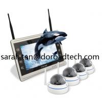Buy cheap 4CH WIFI IP Dome Cameras NVR Kit WiFi Camera with HD LCD Screen Display NVR product