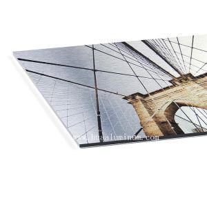 Buy cheap Outside 4x8 Aluminum Composite Sign Board Flat Surface For Gallery from wholesalers