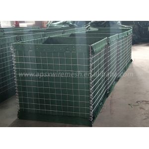 China Hot Galvanized Weld Gabion 3 Cells Hesco Baskets on sale