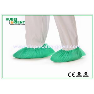 Buy cheap Disposable Waterproof Plastic CPE Shoe Cover For Hospiatal Use from wholesalers