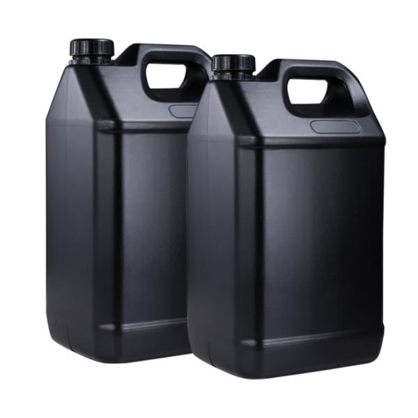 Heat Transfer Printing 6L Square Black Plastic Bucket for Liquid and Solid Goods