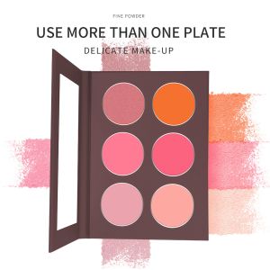 Buy cheap Face Makeup Highlighter Palette High Pigment Blush And Bronzer from wholesalers