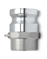 Buy cheap Anti Rust Male Hose Adapter Type F 1/2 To 6 Inches Easy To Install from wholesalers