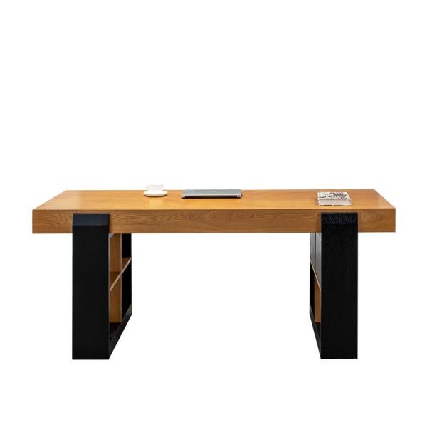 Quality Khaki Rectangular Casual Office Desk For Hotel Room Apartment for sale