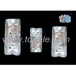 Buy cheap Galvanized Steel Electrical Boxes And Covers Rectangular Iso Certificate from wholesalers