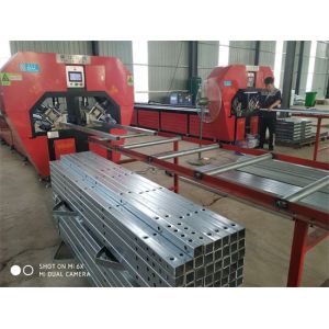 Buy cheap Square Pipes 100mm Maximum Punching Thickness Automatic Punching Machine from wholesalers