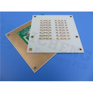 High Frequency RO4350B Matt Black RF PCB Board Eco Friendly