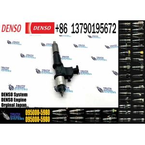 Buy cheap high quality diesel fuel injector 095000-5980 common rail fuel injection nozzle 8-97603099-1 for ISZU from wholesalers