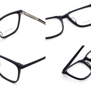 Vintage Design Polygons Acetate Optical Frames For Unisex MR 803