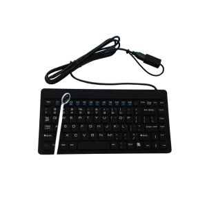 Compact EN60950 medical ROHS keyboard without touchpad and numeric keypad