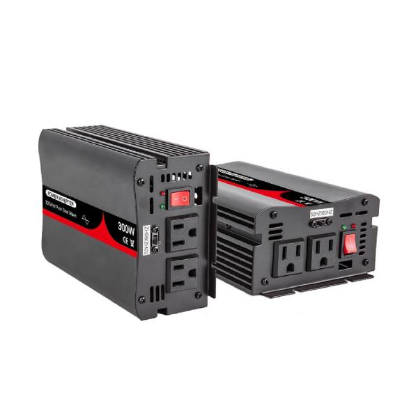 Quality Black 1000 Watt Off Grid Solar Power Inverter 12 Volt Dc To 110V Ac Converter for sale