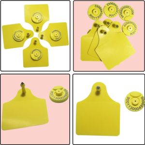 RFID Electronic Ear Tag with GPS/Beidou Positioning 17cm Reading Distance and