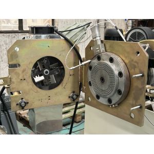 Buy cheap PVC PP PE Plastic Powder Hot Cutting Pelleziting Granulating Granulator Machine / Pelletizer Line from wholesalers