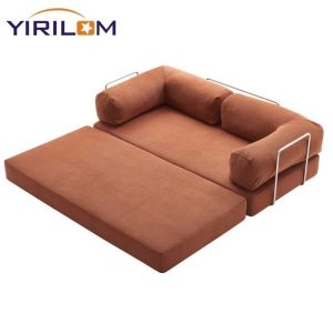 3 Seater Sleeper Sofa Couch with Pocket Spring Mattress