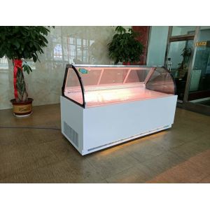 Buy cheap Air Cooling SUS Deli Display Freezer With Manual Defrost from wholesalers