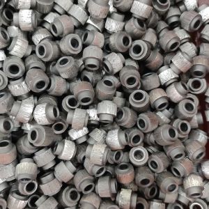 Buy cheap 11.0mm Diamond Bead Marble Mining Wire Saw Accessories Stone Diamond Dry Cutting Sintered Beads from wholesalers