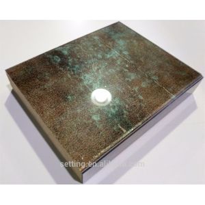 Buy cheap Acrylic glossy furniture panel in marble design from wholesalers