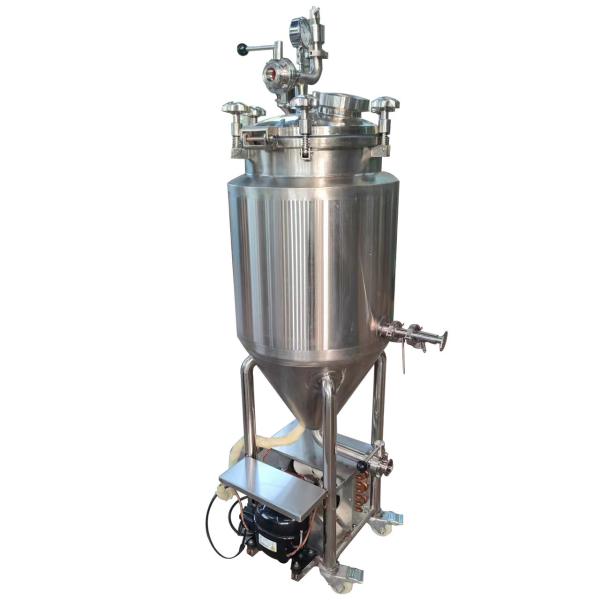 Quality 30L SUS 304 Automatic Conical Fermenter Chiller Included for Home Brewing Wine by GHO for sale