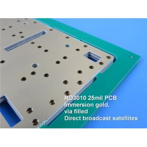 Buy cheap Rogers RO3010 High Frequency Printed Circuit Board PCB Rogers DK10.2 Antenna PCB from wholesalers
