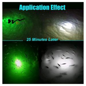 IP68 6000K Underwater Fish Attracting Lights Submersible Fish Finder