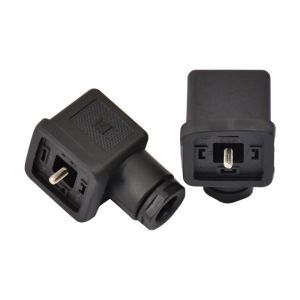 Buy cheap IP65 Solenoid Valve Connector 2 + PE / 3 + PE Pin PG7 PG9 Size Square LED Cable Connector from wholesalers