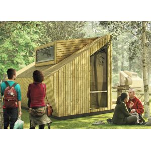 Buy cheap Modern Prefab Light Gauge Steel Cabins: Perfect For Resort Hotels And Garden Studios from wholesalers