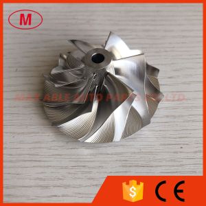 Buy cheap TD05H reverse 48.30/68.00mm 49179-44300 6+6 blades high performance milling/Aluminum 2618/billet compressor wheel from wholesalers