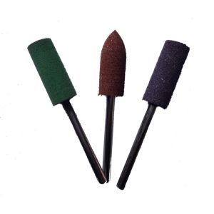 Buy cheap mounted abrasive wheel (Rubber grinding head) from wholesalers