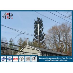 Buy cheap Telecommunication Monopole Antenna Tower Communication Broadcasting Tower from wholesalers