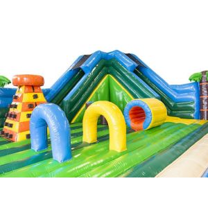 Digital Printing Commercial Inflatable Bounce House / Kids Blow Up Playground