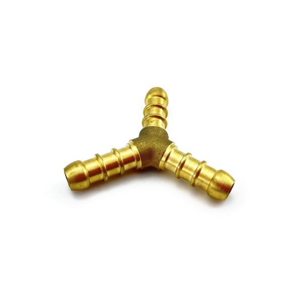 Quality Customized Precision CNC Machined Brass Pipe Fitting for Customized Applications for sale